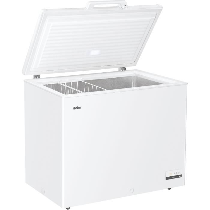 Congélateur coffre - HAIER - Series 5 HCE301E - Classe E - 300 L - 89,5 x 111 x 62 cm - Blanc