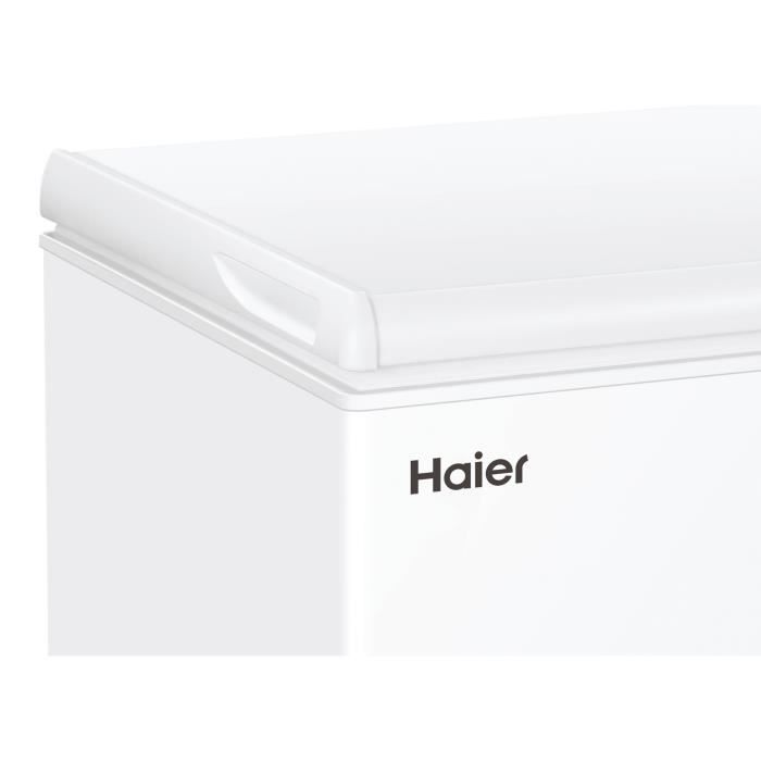 CONGELATEUR COFFRE - HAIER - HCE200EFR - 196 L - Classe E - 39 dB - Blanc