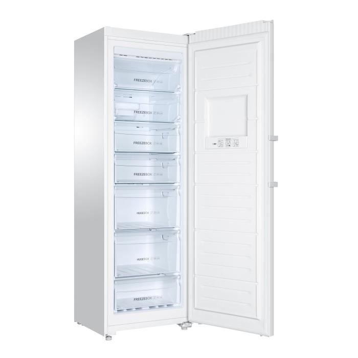 HAIER H2F-255WSAA - CongÈlateur armoire - 262L - Froid No Frost -L60 x H186.5 cm - Blanc