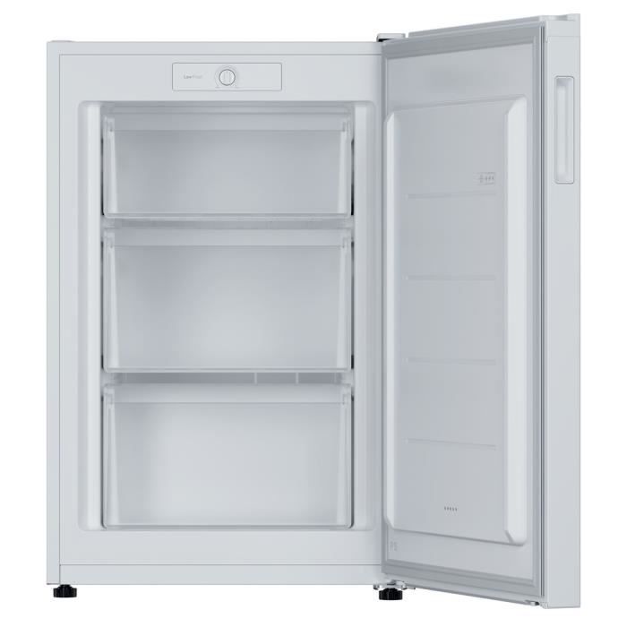 Congélateur CANDY CNUQ2L58EW - Low Frost - Classe E - 37 dB(A) - 90 L - Autonomie 12h