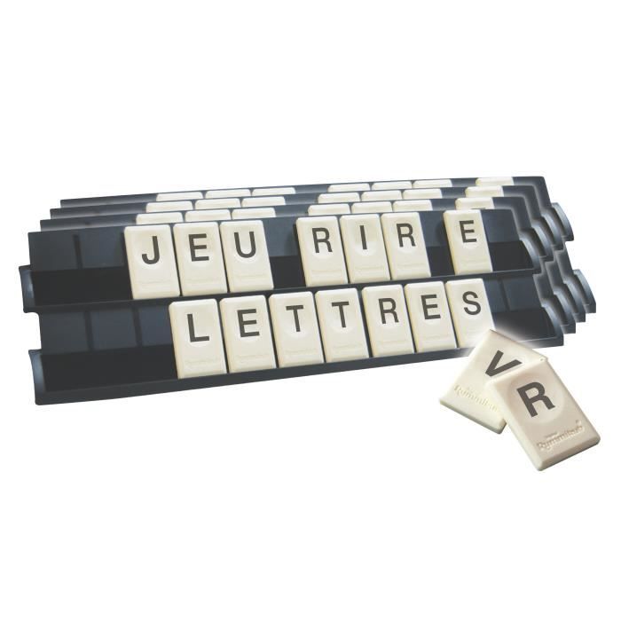 Rummikub Lettres, Jeu de société et de réflexion, Jeu éducatif, version française, Hasbro Gaming, Des 7 ans
