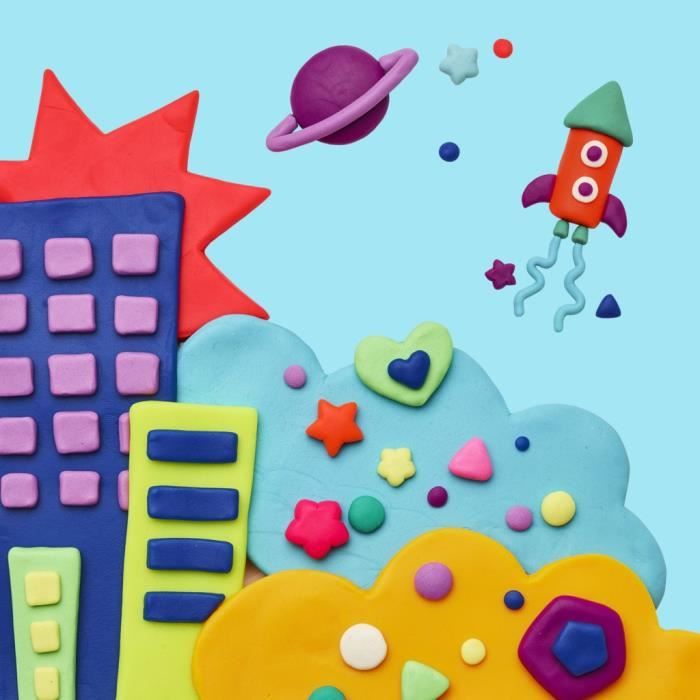 Play-Doh Coffret de 36 pots de 84 g de Pâte a modeler, Couleurs Multiples, Des 24 mois