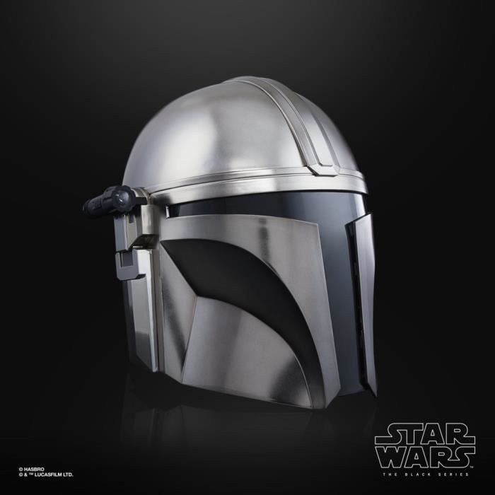 Casque Èlectronique The Mandalorian, Casque premium pour cosplay, des 14 ans, Star Wars The Black Series