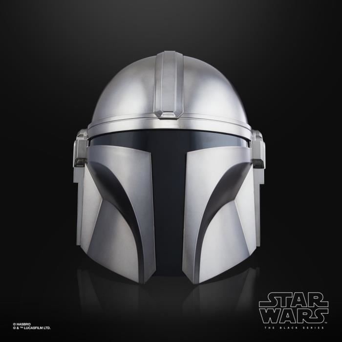 Casque Èlectronique The Mandalorian, Casque premium pour cosplay, des 14 ans, Star Wars The Black Series