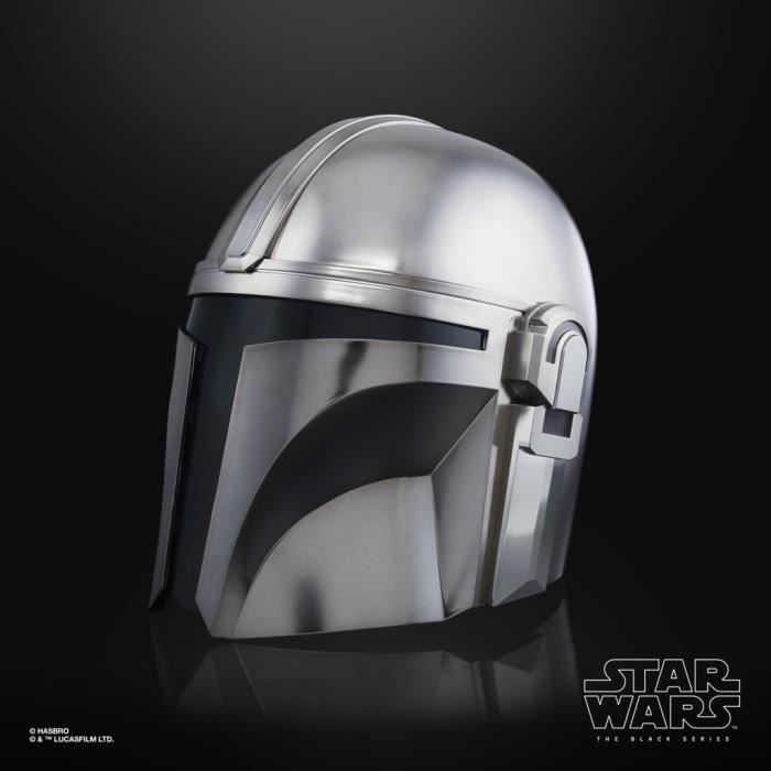 Casque Èlectronique The Mandalorian, Casque premium pour cosplay, des 14 ans, Star Wars The Black Series
