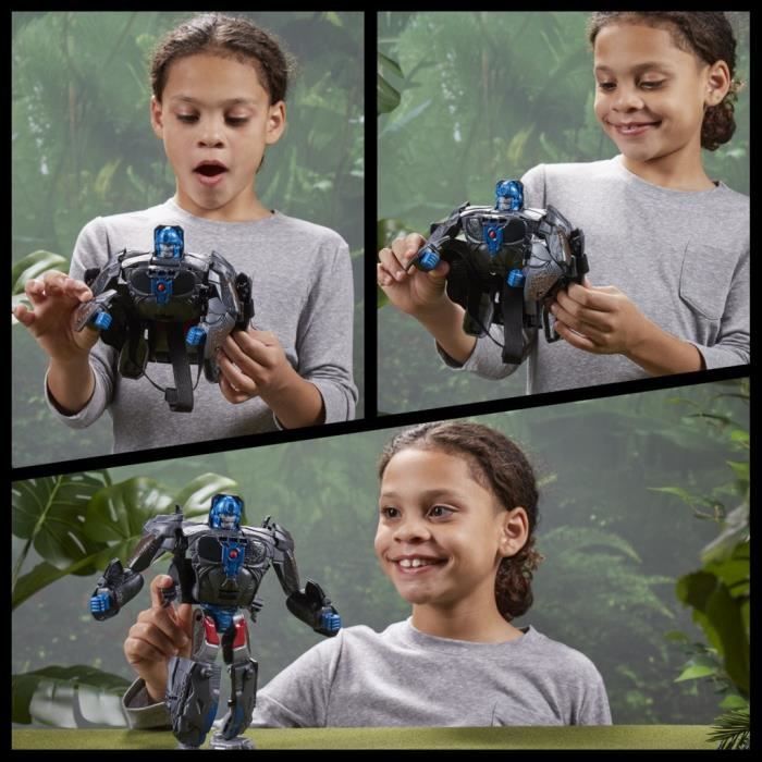 Masque convertible Optimus Primal 2†en†1 avec mode figurine de 22,5†cm, a partir de 6†ans, Transformers: Rise of the Beasts