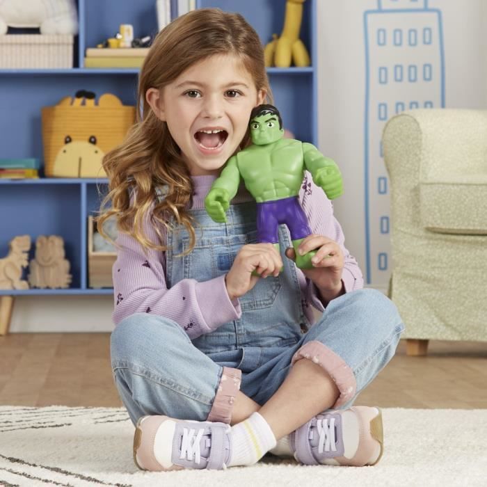 Figurine géante Hulk de 22,5 cm - Marvel Spidey et ses Amis Extraordinaires - HASBRO