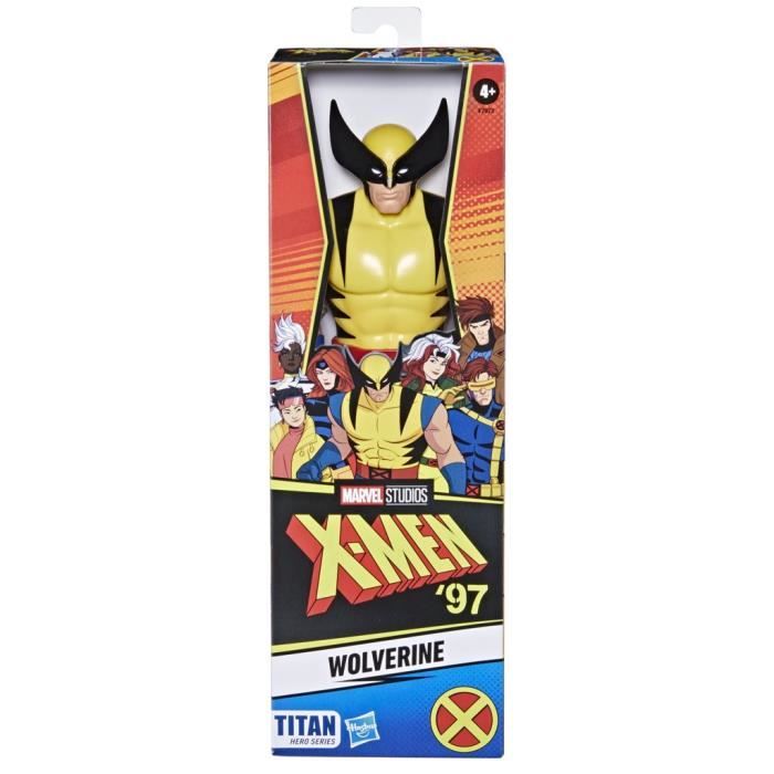 Figurine Wolverine - HASBRO - Titan Hero Series - 28,5 cm - Jouet X-Men pour enfants