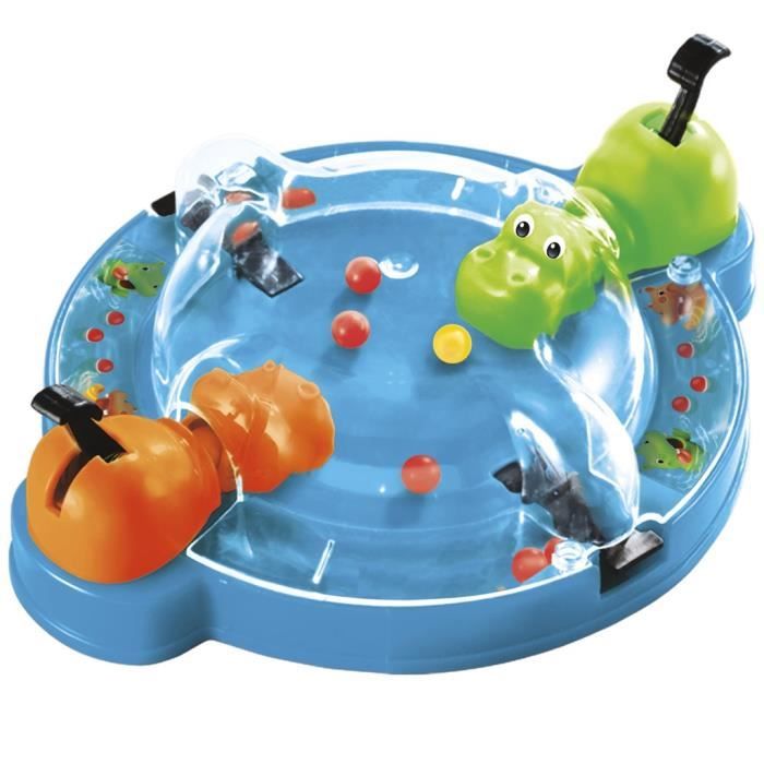 Hippos gloutons Voyage, jeu de société de voyage pour 2 joueurs, des 4 ans, Hasbro Gaming