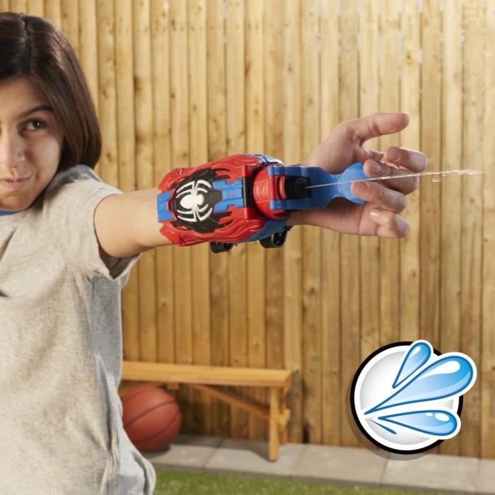 Lance-toile ultime Spider-Man blaster 2-en-1, jouet de déguisement Spider-Man, des 5 ans, Marvel Spider-Man Real Webs