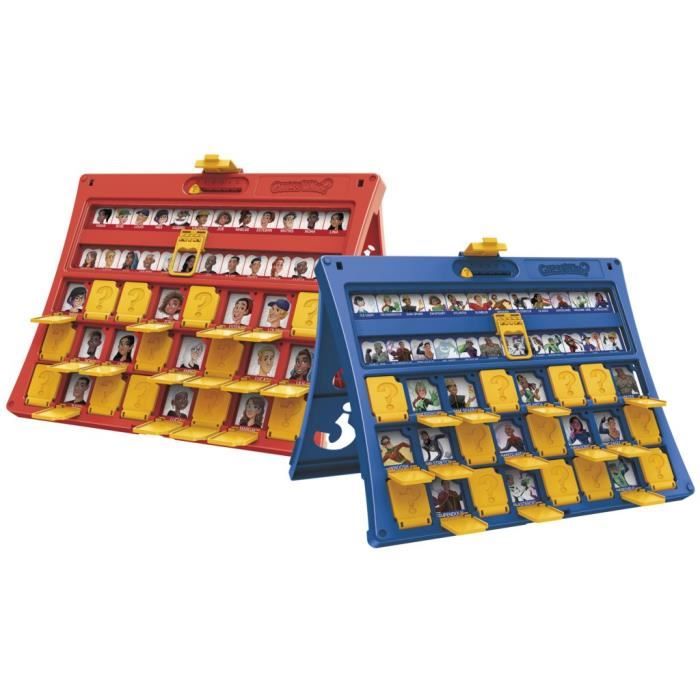Qui est-ce ? classique, jeu de plateau pour enfants a partir de 6 ans, 2 joueurs