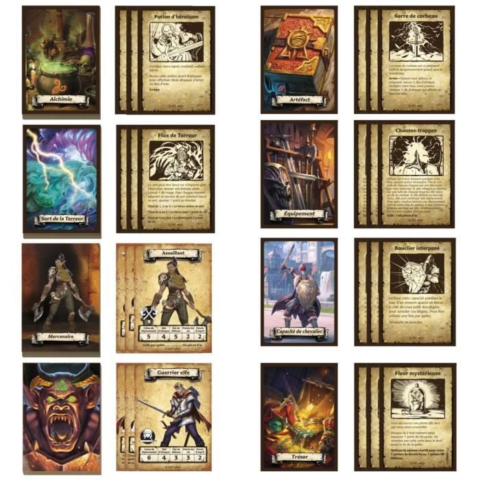 HeroQuest, pack de quete La lune de la Terreur, systeme de jeu HeroQuest requis, jeux de rÙle pour 2 a 5 joueurs, des 14 ans