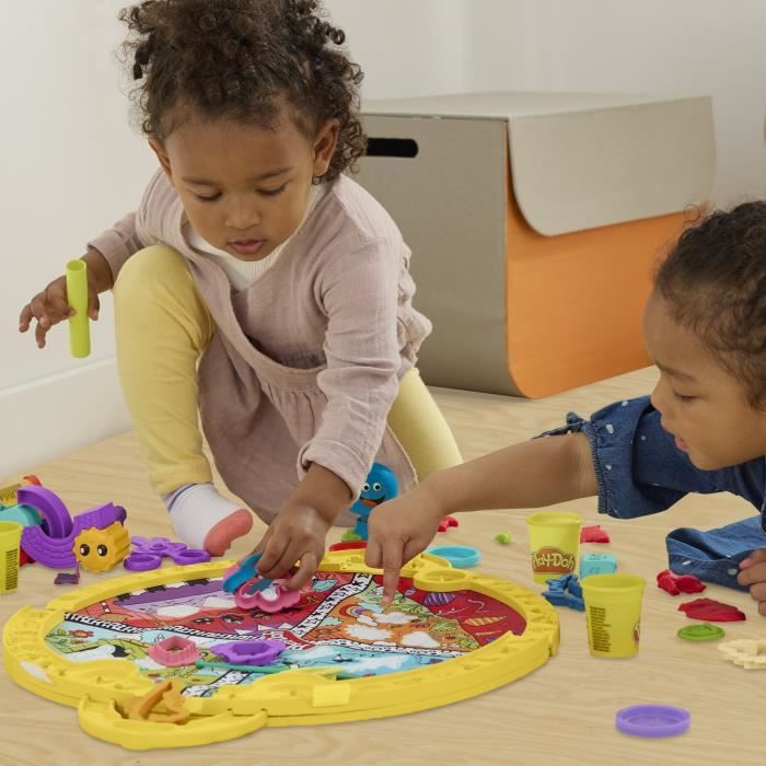 Play-Doh Tapis de voyage, coffret Découverte avec pâte a modeler, loisirs artistiques, jouets pour enfants, a partir de 3 ans