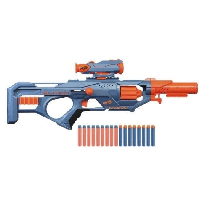 NERF - Elite 2.0 - Blaster Eaglepoint RD-8 - 8 fléchettes - Personnalisable