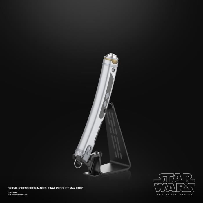 Sabre laser d'Ahsoka Tano électronique, Force FX Elite avec LED et effets sonores premium, a partir de 14 ans, Star Wars The Black S
