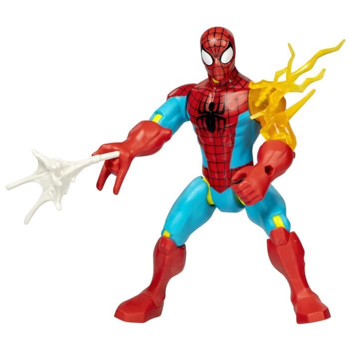 MixMashers SpiderMan, figurine 12 cm personnalisable a mélanger et combiner avec accessoires, Marvel, des 4 ans