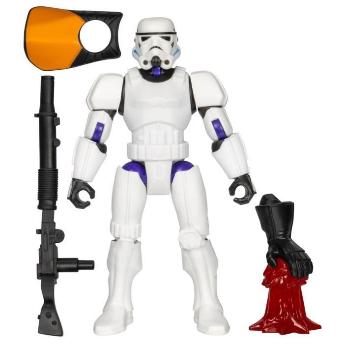 MixMashers Stormtrooper, figurine 12 cm personnalisable a mélanger et combiner avec accessoires, Star Wars, des 4 ans