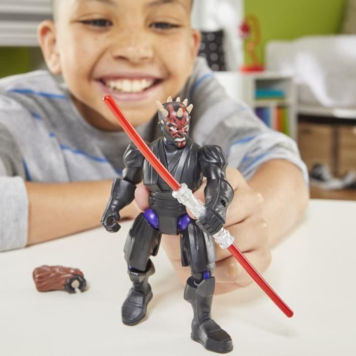 MixMashers Dark Maul, figurine 12 cm personnalisable a mélanger et combiner avec accessoires, Star Wars, des 4 ans