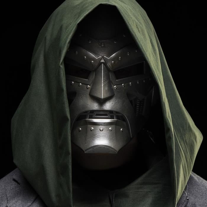 Casque premium de Doctor Doom, article de cosplay, pour adultes, Marvel Legends Series, Des 14 ans