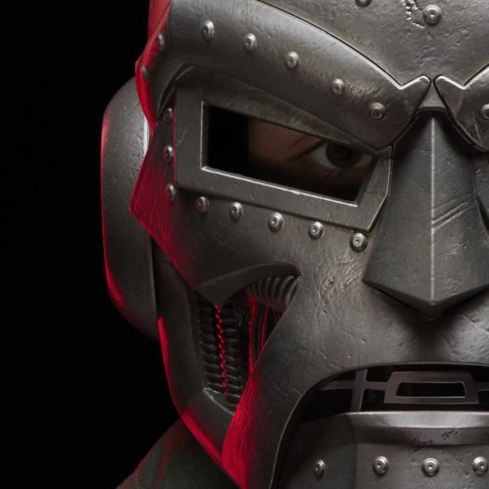 Casque premium de Doctor Doom, article de cosplay, pour adultes, Marvel Legends Series, Des 14 ans