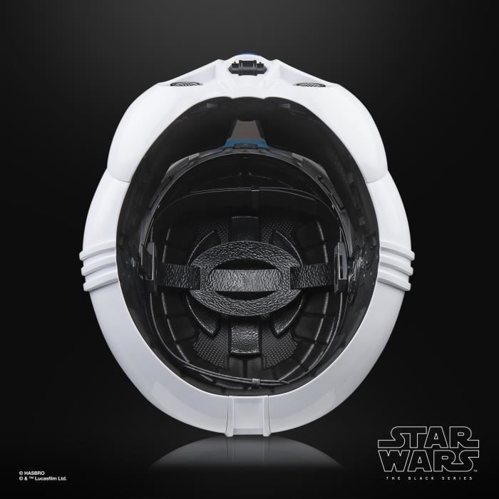Casque de soldat clone 501e Legion électronique premium, article de cosplay, des 14 ans, Star Wars The Black Series