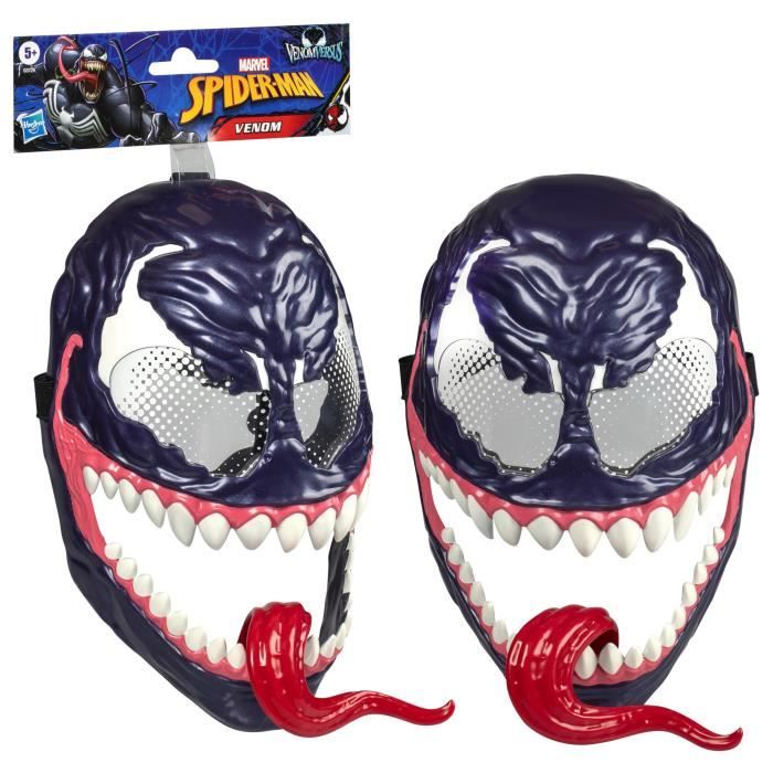 Masque de Venom, déguisement enfant de super-héros, Marvel Spider-Man VenomVersus, des 5 ans