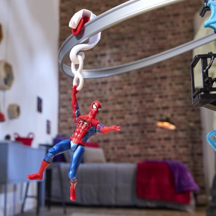 Spiderman La ville des lanceurs de toiles, coffret pour enfants, Marvel Spider-Man VenomVersus, des 4 ans