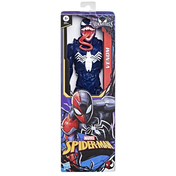 Figurine Venom 30 cm, Titan Hero Series, Marvel Spider-Man VenomVersus, des 4 ans