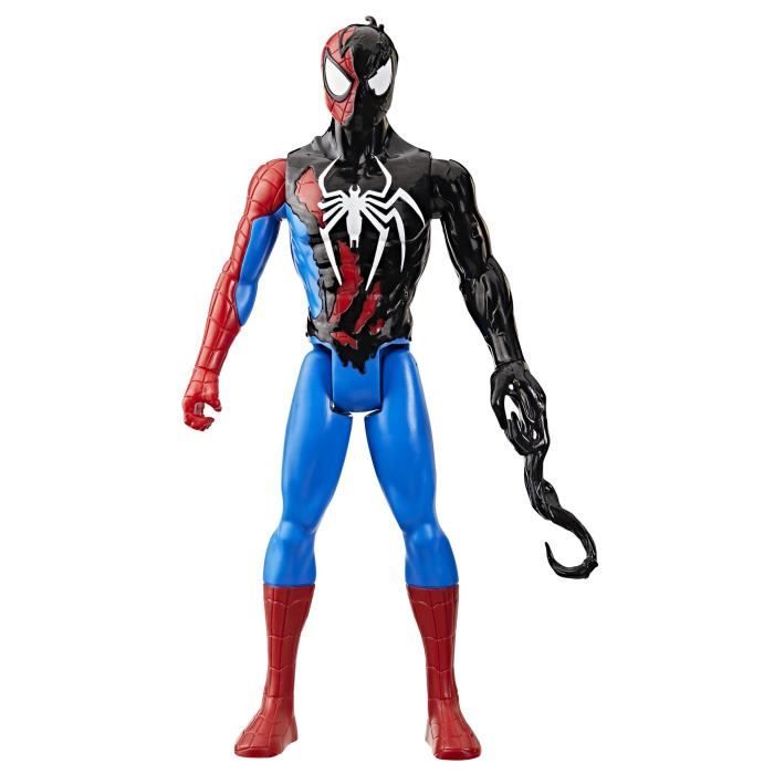 Figurine Spider-Man VenomVersus de 30 cm, Titan Hero Series, Marvel Spider-Man VenomVersus, des 4 ans