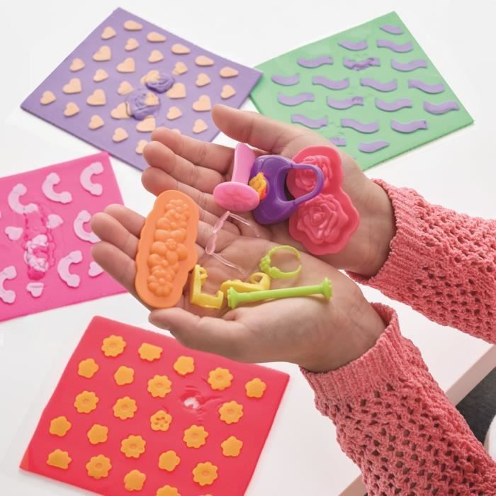 Play-Doh Barbie Fleurs et fleurons, recharges pour coffret de pâte a modeler