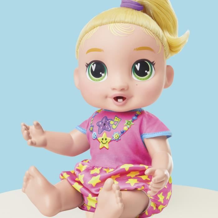 Baby Alive Bébé grandit LaLa GooGoo, coffret poupée interactive, avec plus de 75 sons et phrases, des 3 ans