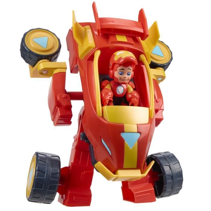 Armure mecha Iron Man et véhicule 2-en-1, Marvel Iron Man and his Awesome Friends, des 3 ans