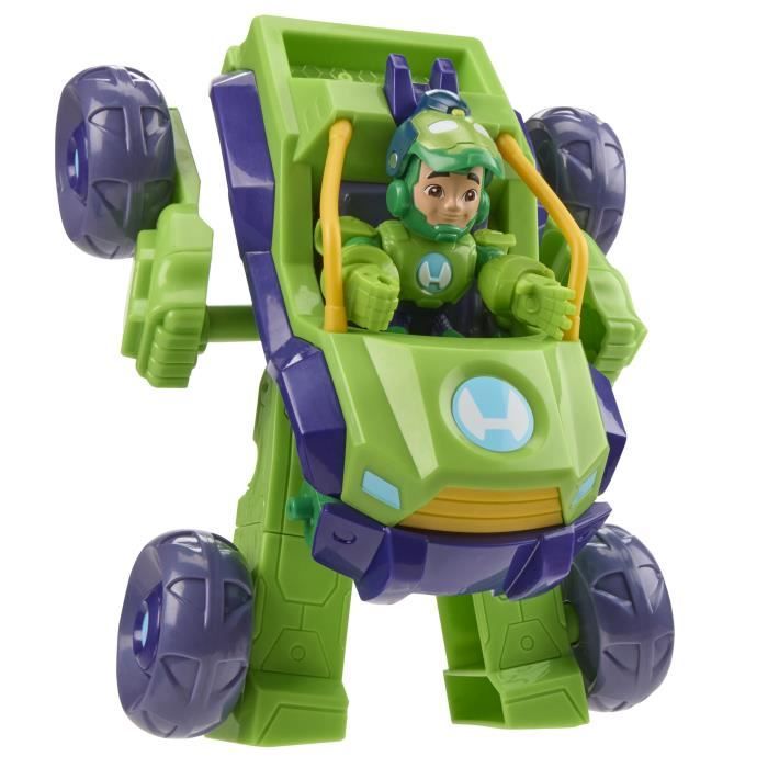Iron Hulk armure mecha et véhicule 2-en-1, Marvel Iron Man and his Awesome Friends, des 4 ans