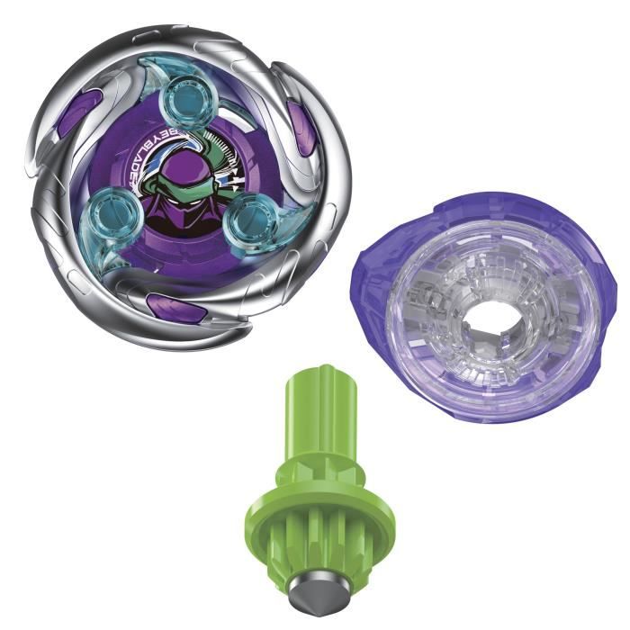 Beyblade X Starter Pack Shadow Shinobi 1-80MN UX avec toupie de type défense et lanceur, des 8 ans
