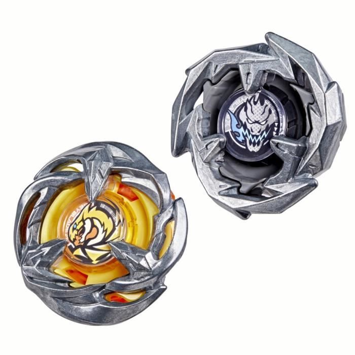 Beyblade X Dual Pack Gale Wyvern 3-60T et Sword Dran 3-80B, 2 toupies de compÈtition a rotation droite authentiques Takara Tomy, Des