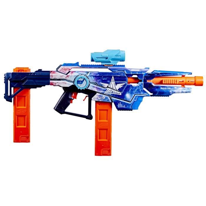 Nerf Loadout Galactic Commander, blaster a fléchettes en mousse motorisé, 3 accessoires et 48 fléchettes Nerf N1, des 8 ans