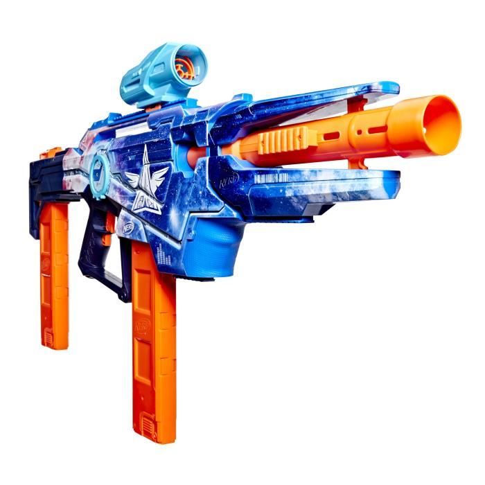 Nerf Loadout Galactic Commander, blaster a fléchettes en mousse motorisé, 3 accessoires et 48 fléchettes Nerf N1, des 8 ans
