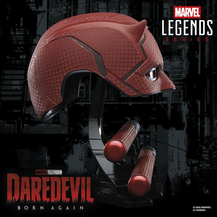 Casque de cosplay premium de Dardevil, Marvel Legends Series, Des 14 ans