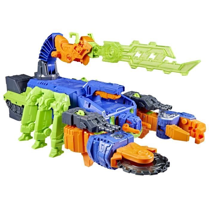 Transformers Scorponok Pack de combat, figurine 51 cm convertible, Transformers CYBERWORLD, des 6 ans