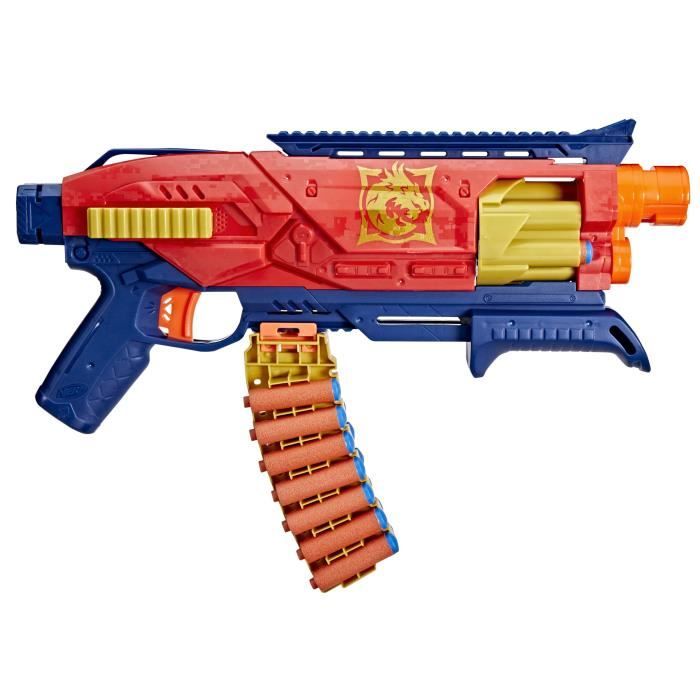Nerf Loadout Shadowspeed Recon, blaster avec rangement pour les 14 fléchettes Nerf N1 incluses, barillet rotatif a 6 fléchettes, jou