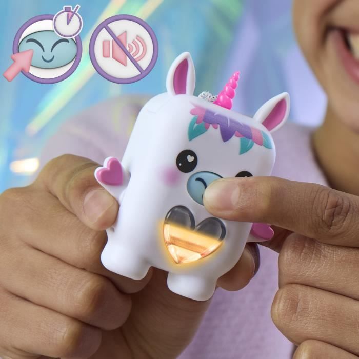 Nano-mals Meadowmist la licorne, compagnon électronique, plus de 70 réactions, pour enfants, des 5 ans