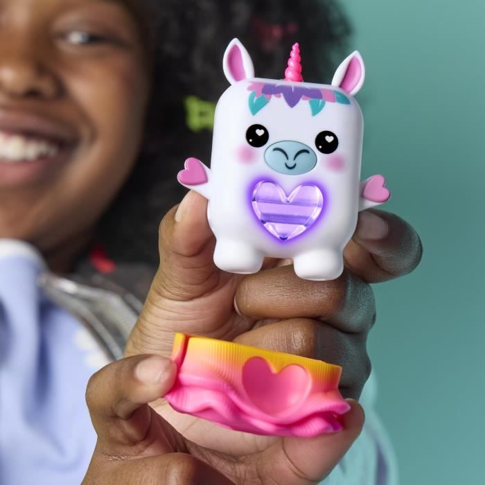 Nano-mals Meadowmist la licorne, compagnon électronique, plus de 70 réactions, pour enfants, des 5 ans
