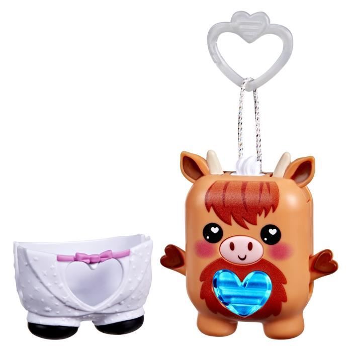 Nano-mals Cowbert la vache des Highlands, compagnon électronique, plus de 70 réactions, pour enfants, des 5 ans