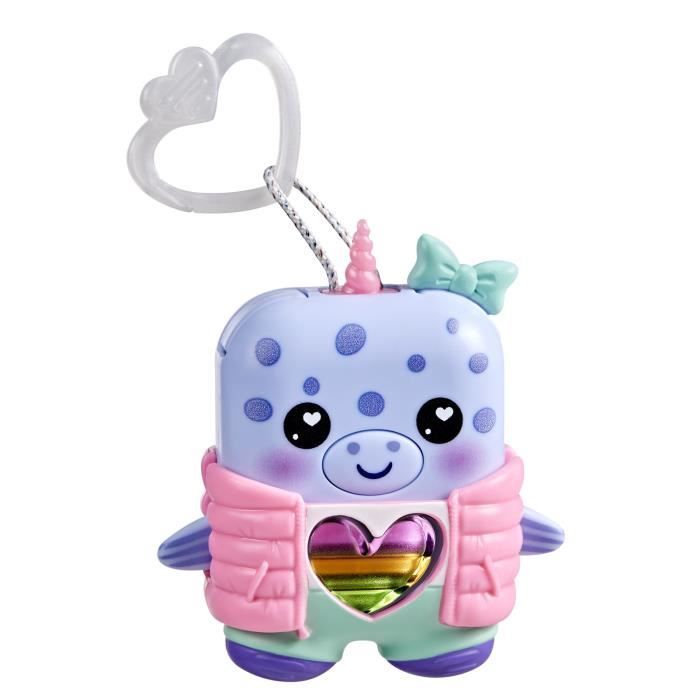 Nano-mals Bubbly le narval, compagnon électronique, plus de 70 réactions, pour enfants, des 5 ans