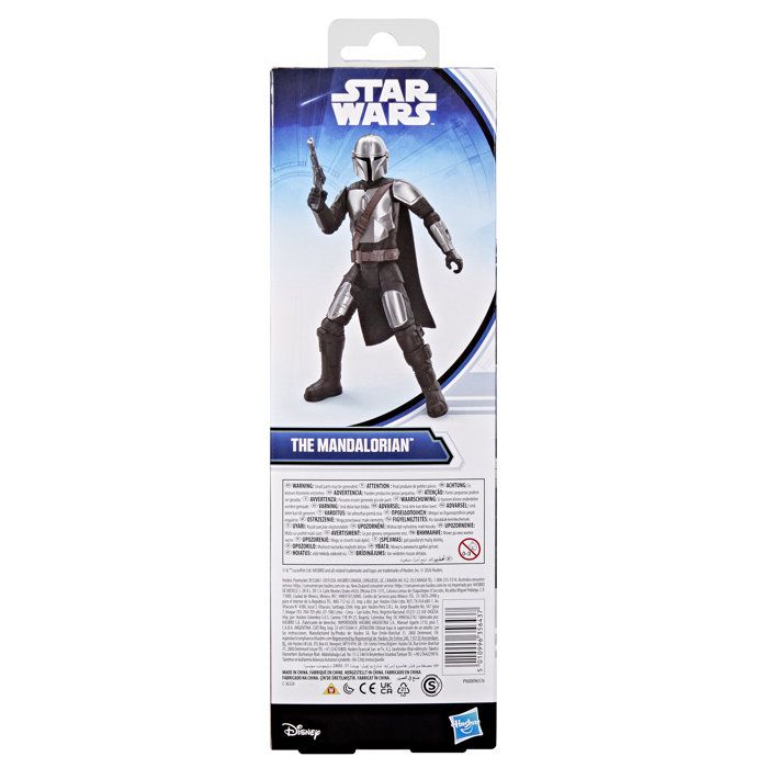 Figurine Le Mandalorien 30 cm, Titan Series, jouets de super-héros pour enfants, Star Wars, des 4 ans