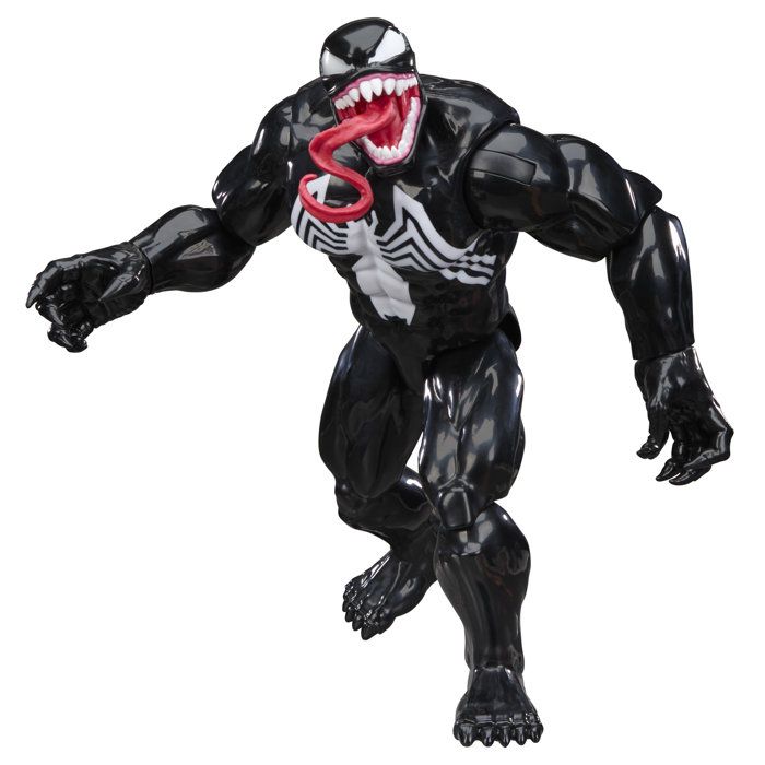 Figurine Venom 30 cm Deluxe, Titan Series, jouets de super-héros pour enfants, Marvel Spider-Man, des 4 ans