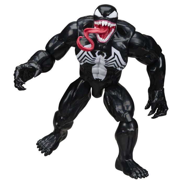 Figurine Venom 30 cm Deluxe, Titan Series, jouets de super-héros pour enfants, Marvel Spider-Man, des 4 ans