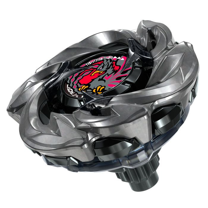 Beyblade X Starter Pack Rudder Phoenix 4-70LF UX, toupie Takara Tomy de type attaque avec lanceur, toupies de compétition, des 8 ans