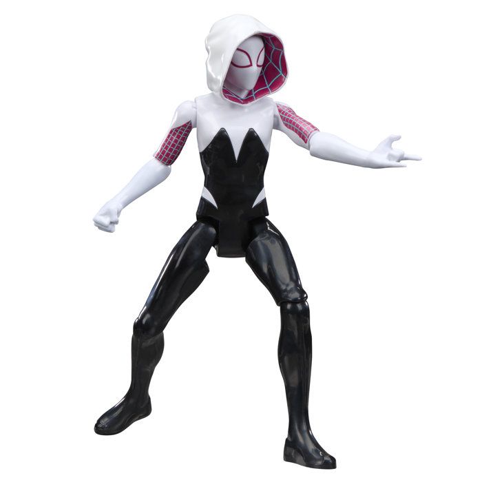 Figurine Ghost-Spider 30 cm Deluxe, Titan Series, jouets de super-héros pour enfants, Marvel Spider-Man, dčs 4 ans