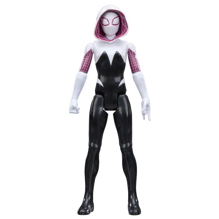 Figurine Ghost-Spider 30 cm Deluxe, Titan Series, jouets de super-héros pour enfants, Marvel Spider-Man, dčs 4 ans